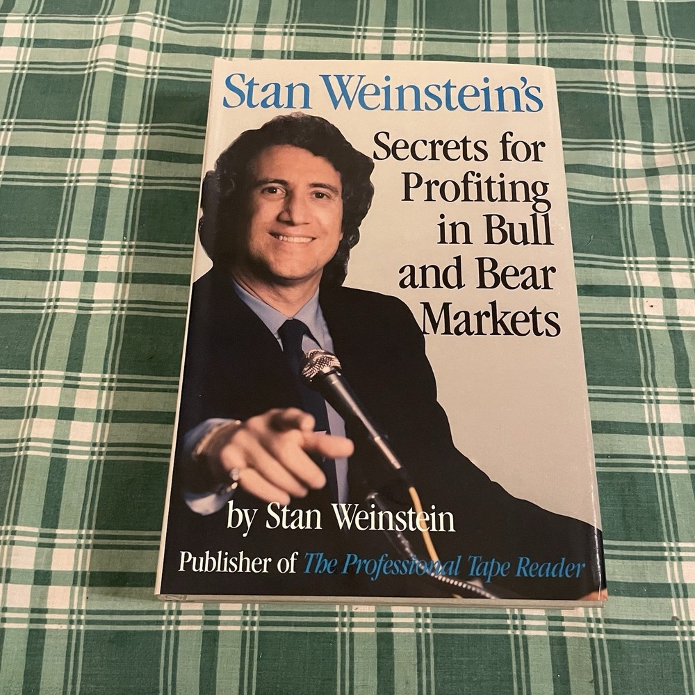 Stan Weinstein's Secrets for Profiting In Bull & Bear Markets Signed Copy 1st Ed